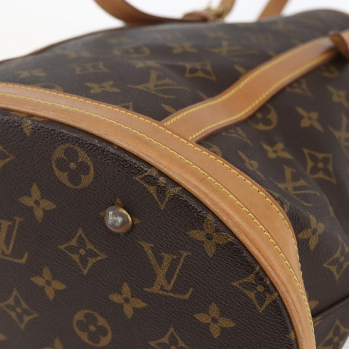 LOUIS VUITTON Monogram Bucket GM Shoulder Bag M42236 LV Auth ka1919