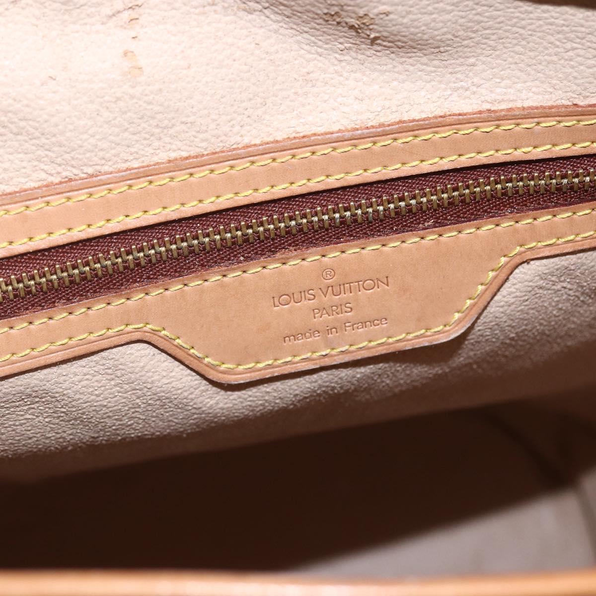 LOUIS VUITTON Monogram Bucket GM Shoulder Bag M42236 LV Auth ka1919