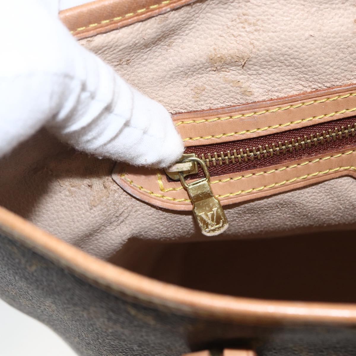 LOUIS VUITTON Monogram Bucket GM Shoulder Bag M42236 LV Auth ka1919