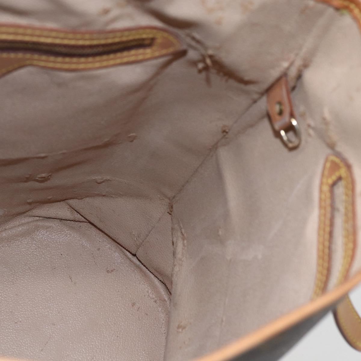 LOUIS VUITTON Monogram Bucket GM Shoulder Bag M42236 LV Auth ka1919