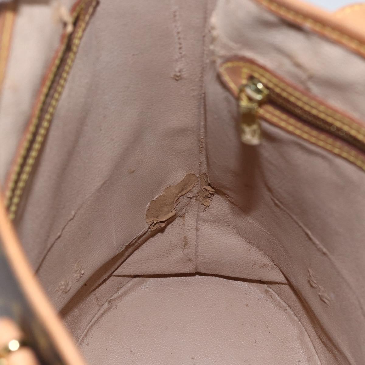 LOUIS VUITTON Monogram Bucket GM Shoulder Bag M42236 LV Auth ka1919