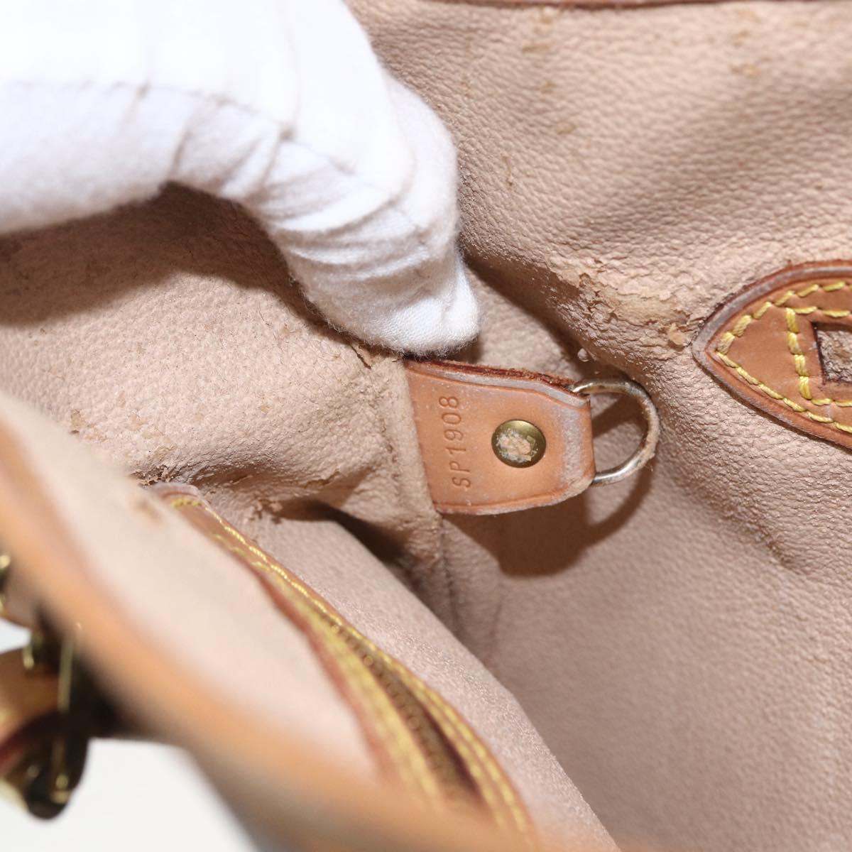 LOUIS VUITTON Monogram Bucket GM Shoulder Bag M42236 LV Auth ka1919