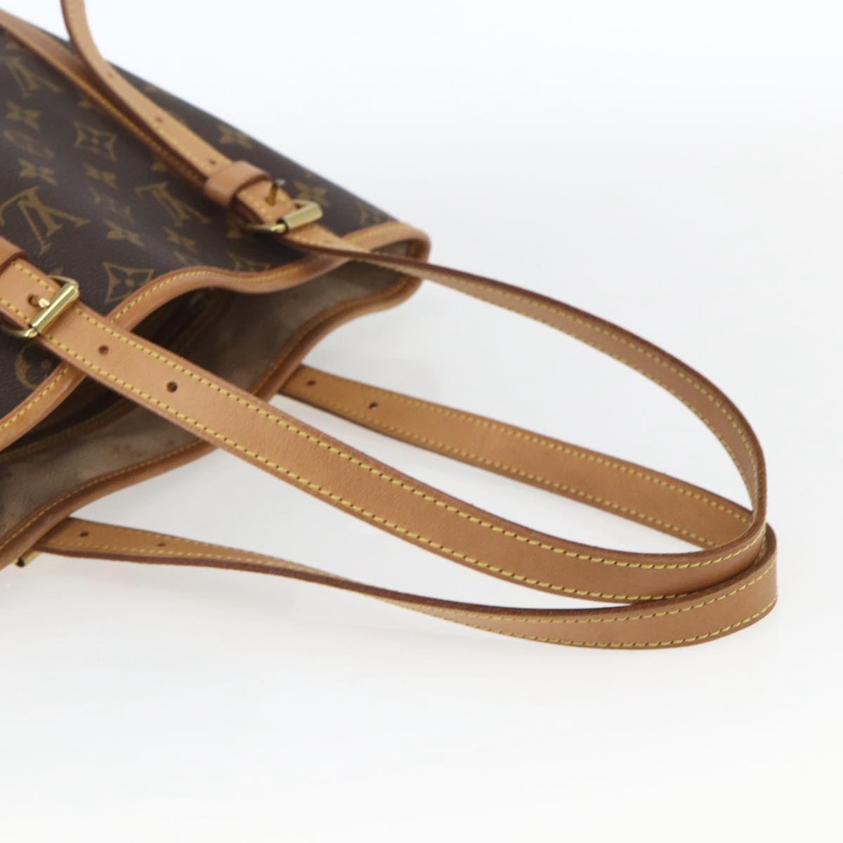 LOUIS VUITTON Monogram Bucket GM Shoulder Bag M42236 LV Auth ka1919