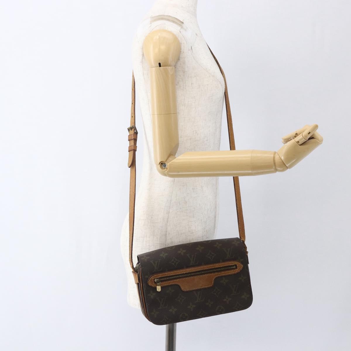 LOUIS VUITTON Monogram Saint Germain Shoulder Bag M51210 LV Auth ka1925