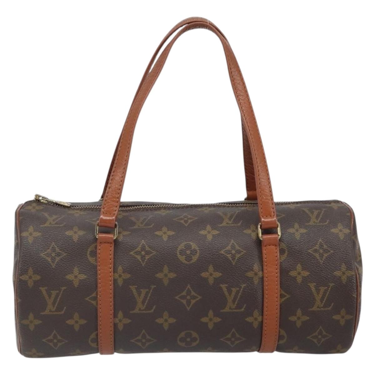 LOUIS VUITTON Monogram Papillon 30 Hand Bag M51385 LV Auth ka1931V