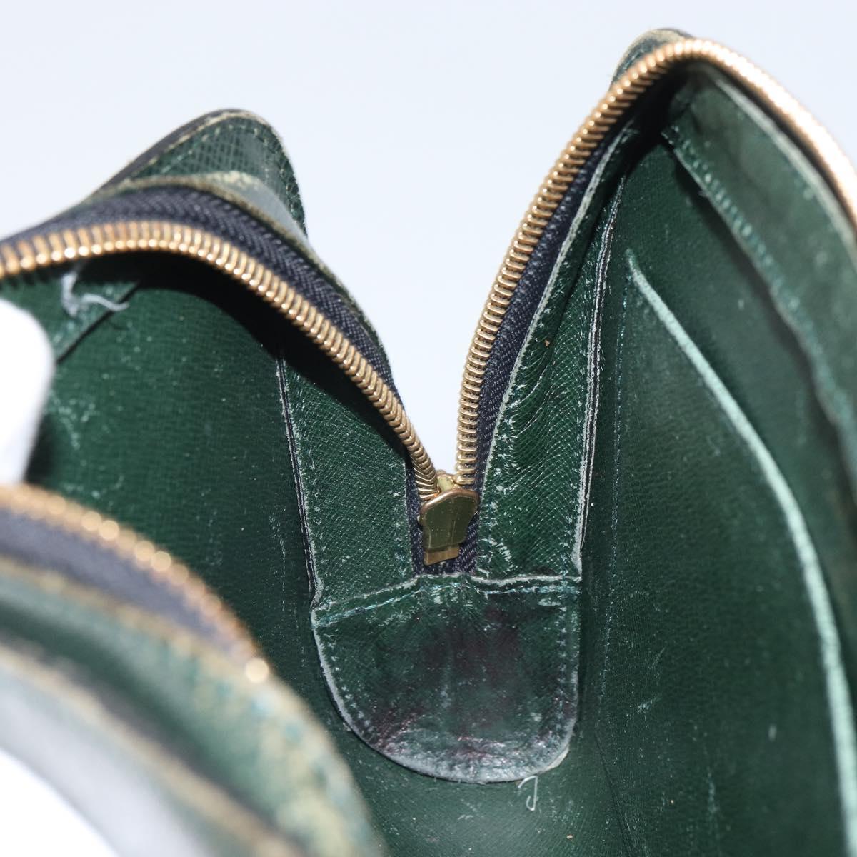 LOUIS VUITTON Taiga Baikal Clutch Bag Epicea M30184 LV Auth ka1937