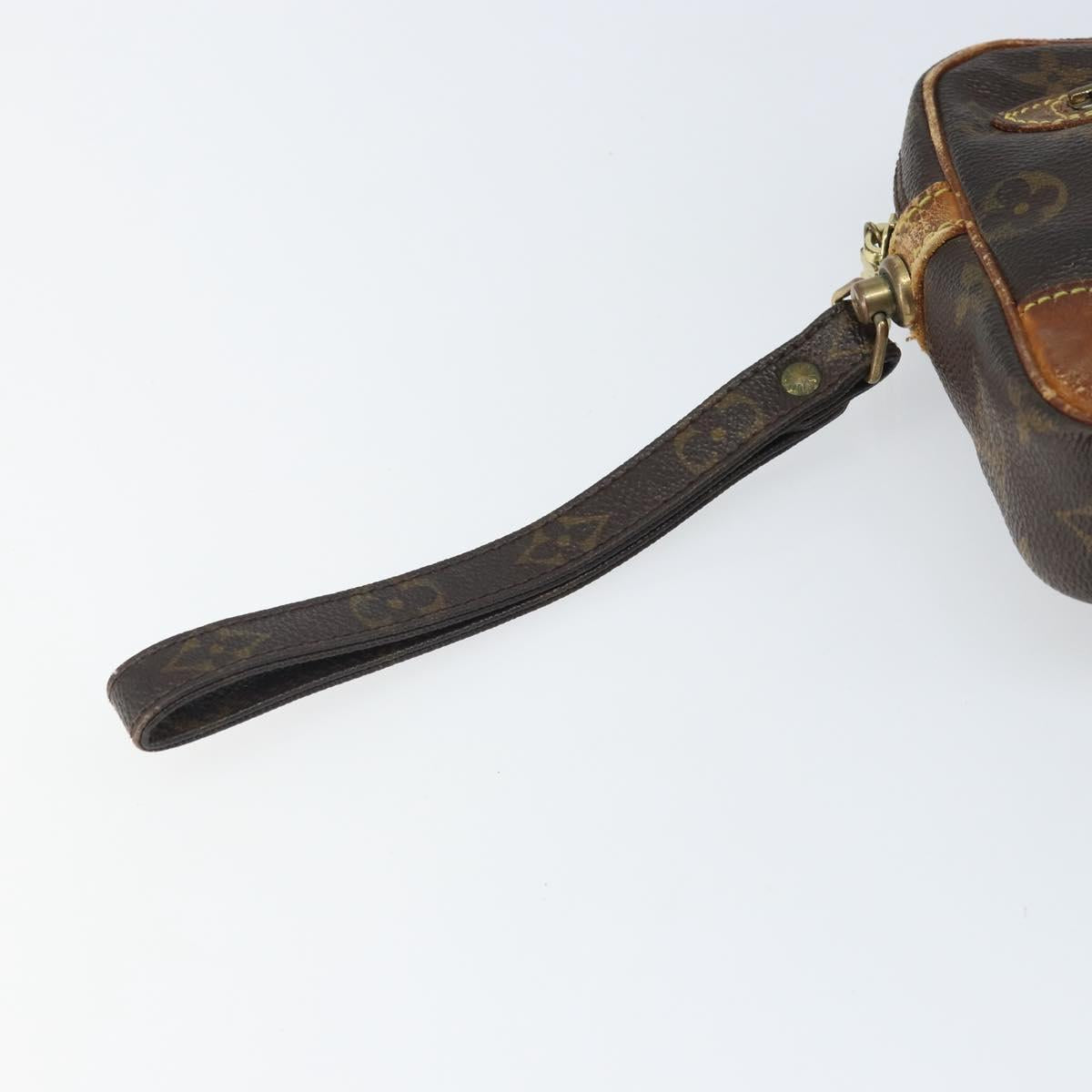 LOUIS VUITTON Monogram Marly Dragonne GM Clutch Bag M51825 LV Auth ka1938