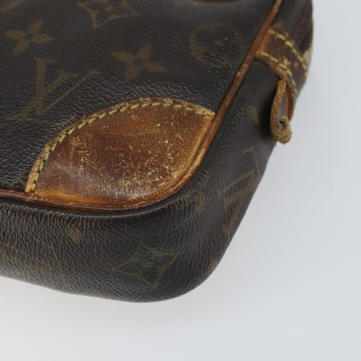 LOUIS VUITTON Monogram Marly Dragonne GM Clutch Bag M51825 LV Auth ka1938