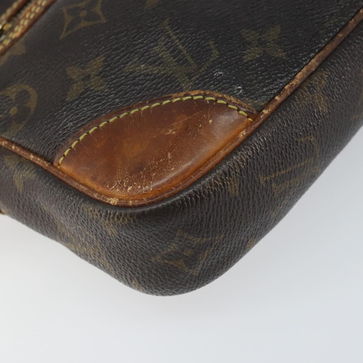 LOUIS VUITTON Monogram Marly Dragonne GM Clutch Bag M51825 LV Auth ka1938