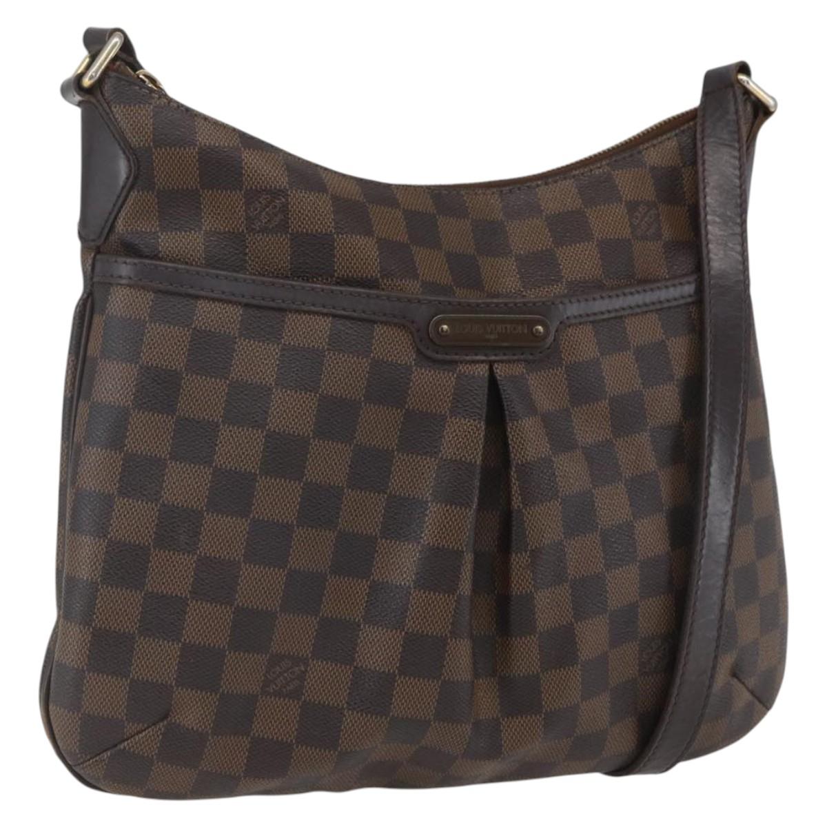 LOUIS VUITTON Damier Ebene Bloomsbury PM Shoulder Bag N42251 LV Auth ka1940