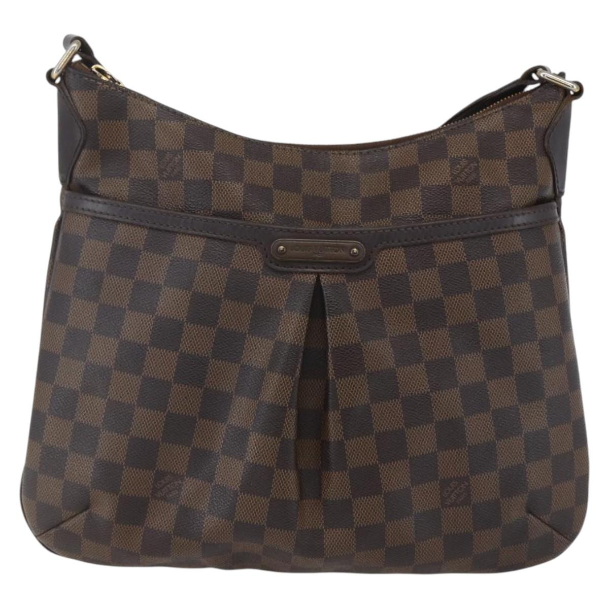 LOUIS VUITTON Damier Ebene Bloomsbury PM Shoulder Bag N42251 LV Auth ka1940