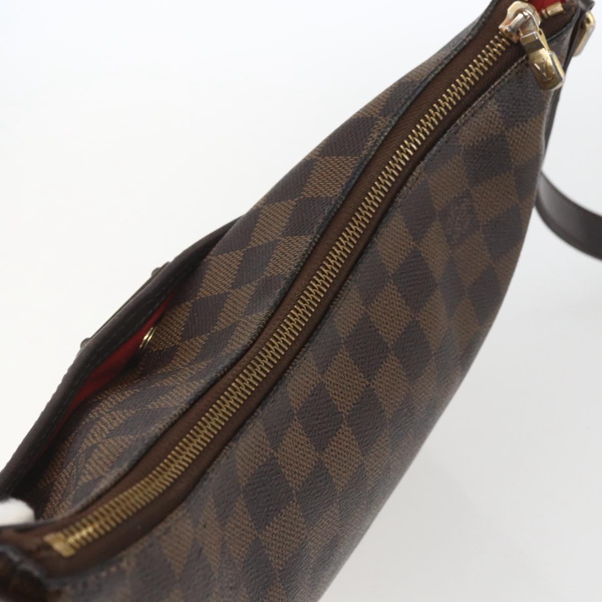 LOUIS VUITTON Damier Ebene Bloomsbury PM Shoulder Bag N42251 LV Auth ka1940