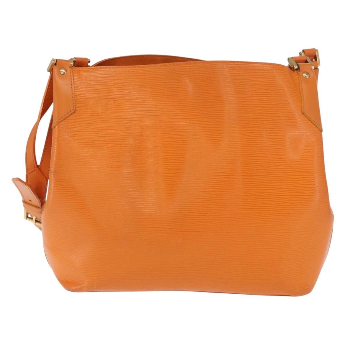LOUIS VUITTON Epi Mandala MM Shoulder Bag Orange Mandarin M5889H LV Auth ka1947