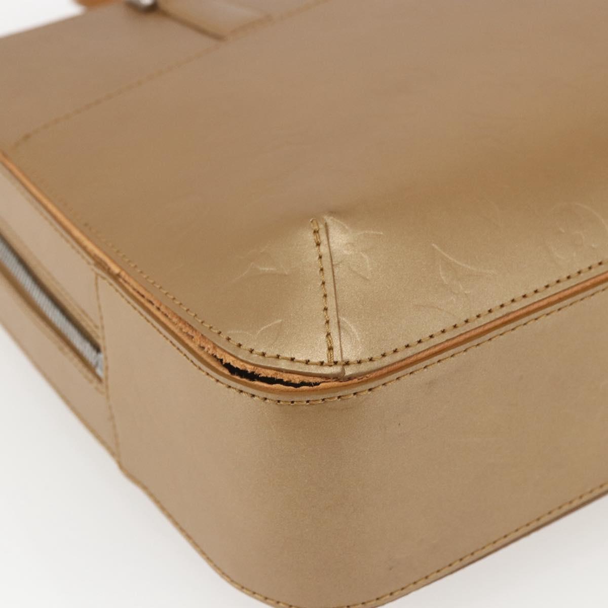 LOUIS VUITTON Monogram Mat Malden Hand Bag Amble M55137 LV Auth ka1949