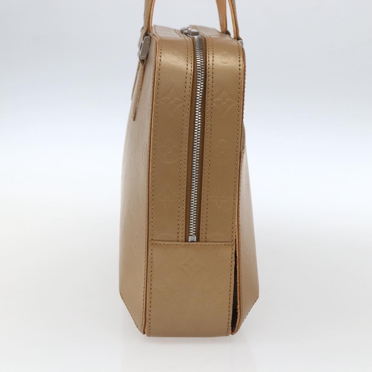 LOUIS VUITTON Monogram Mat Malden Hand Bag Amble M55137 LV Auth ka1949