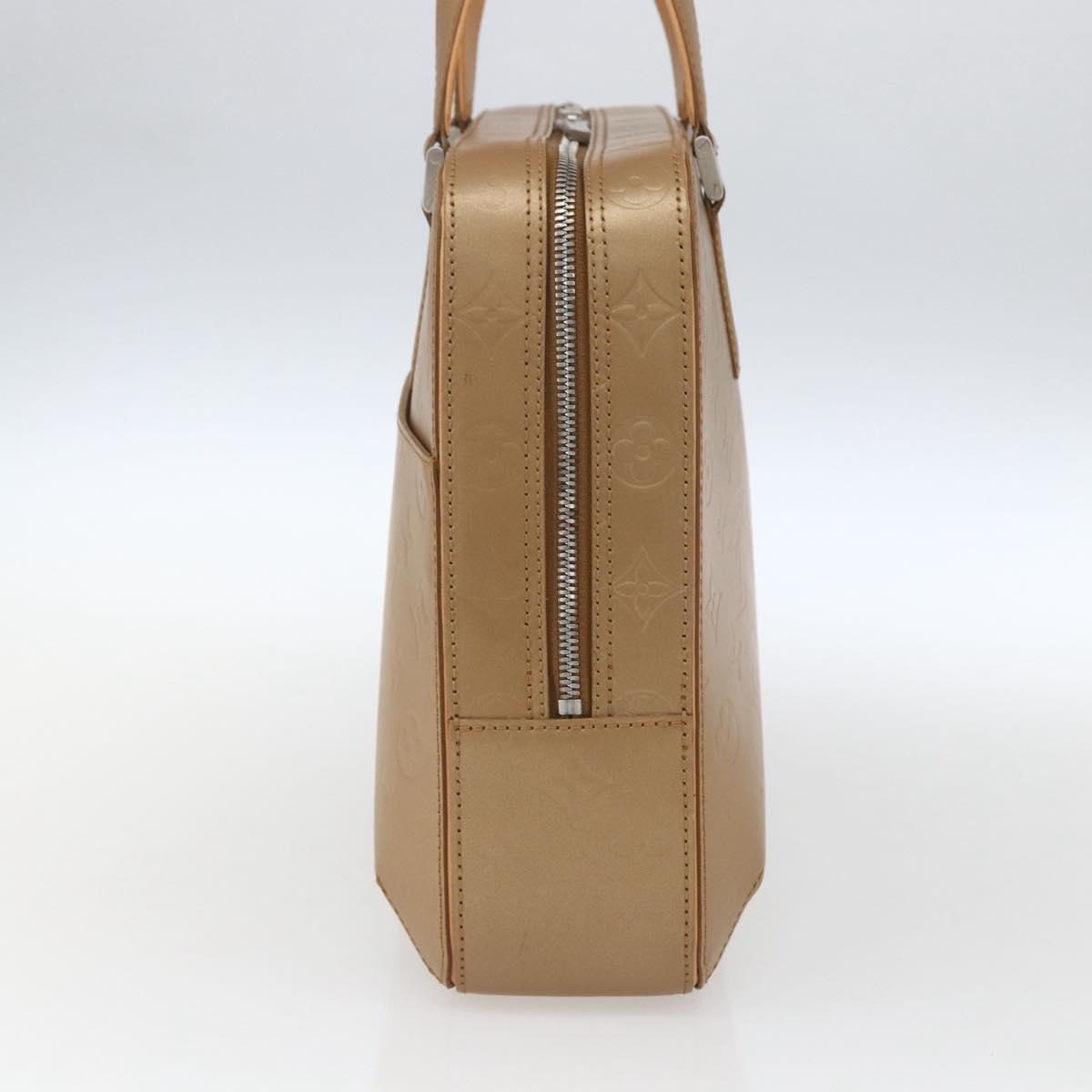 LOUIS VUITTON Monogram Mat Malden Hand Bag Amble M55137 LV Auth ka1949