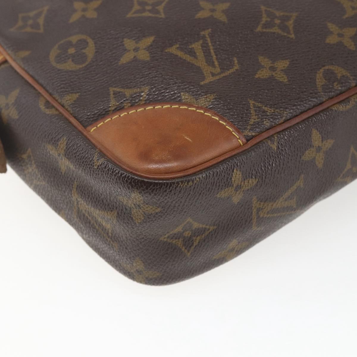 LOUIS VUITTON Monogram Compiegne 28 Clutch Bag M51845 LV Auth ka1952