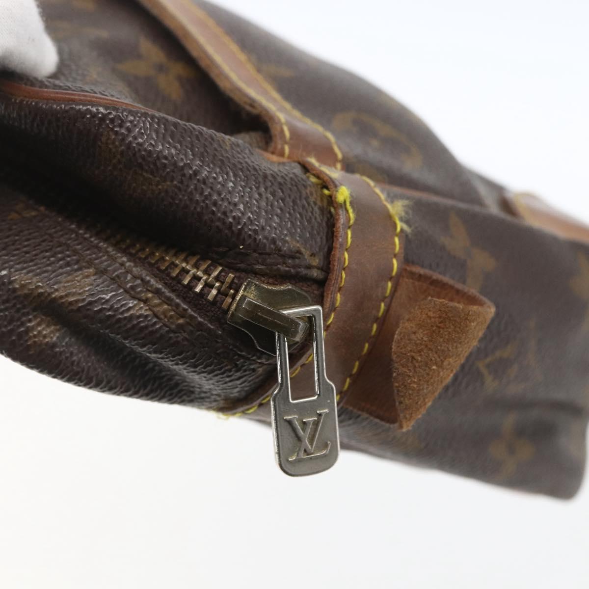 LOUIS VUITTON Monogram Compiegne 28 Clutch Bag M51845 LV Auth ka1952