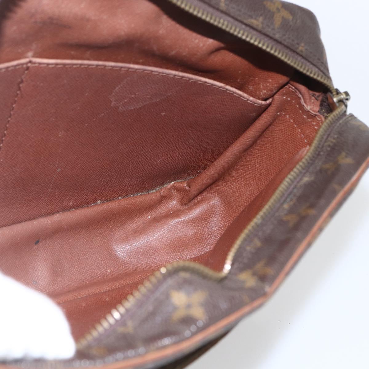 LOUIS VUITTON Monogram Compiegne 28 Clutch Bag M51845 LV Auth ka1952