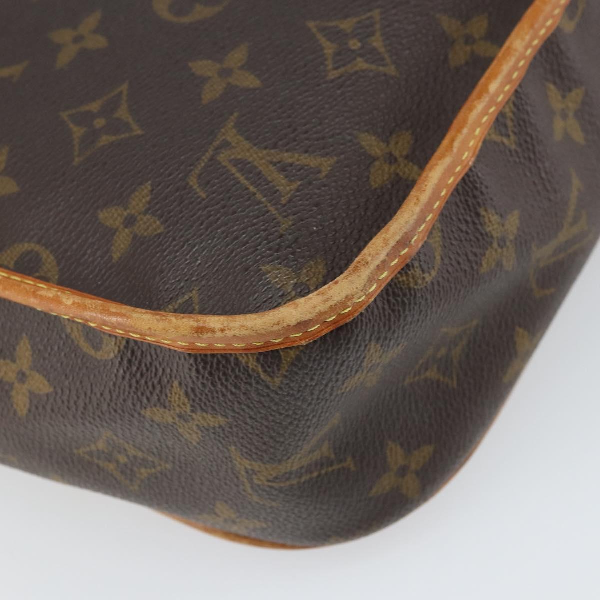 LOUIS VUITTON Monogram Messenger Bosphore PM Shoulder Bag M40106 LV Auth ka1954A