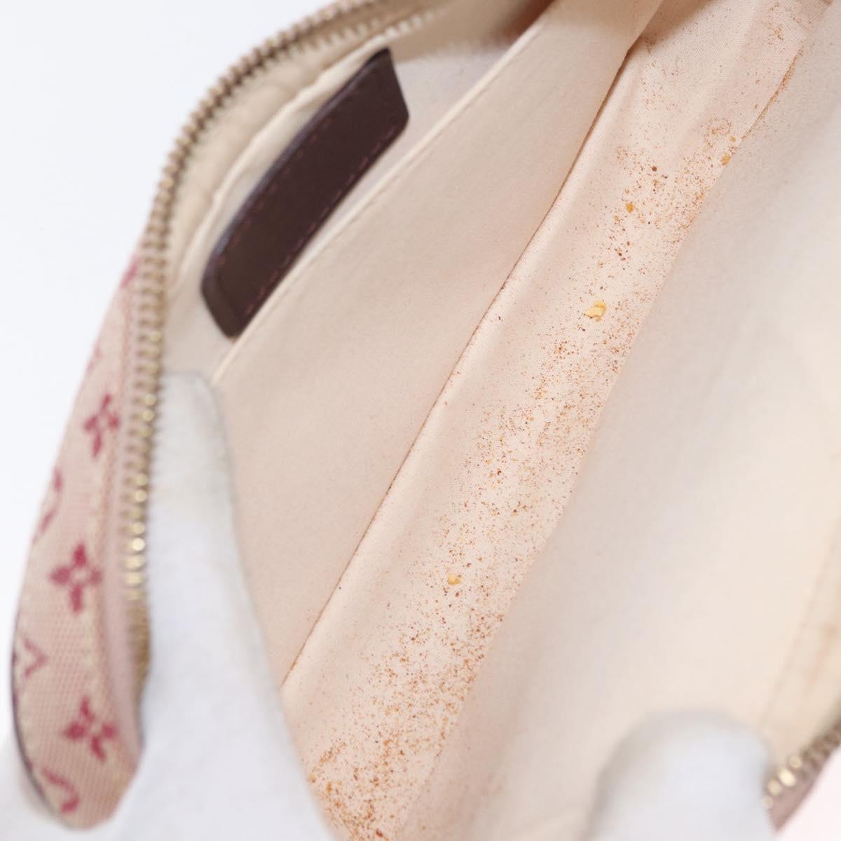 LOUIS VUITTON Monogram Mini Juliet MM Shoulder Bag Red M92219 LV Auth ka1957