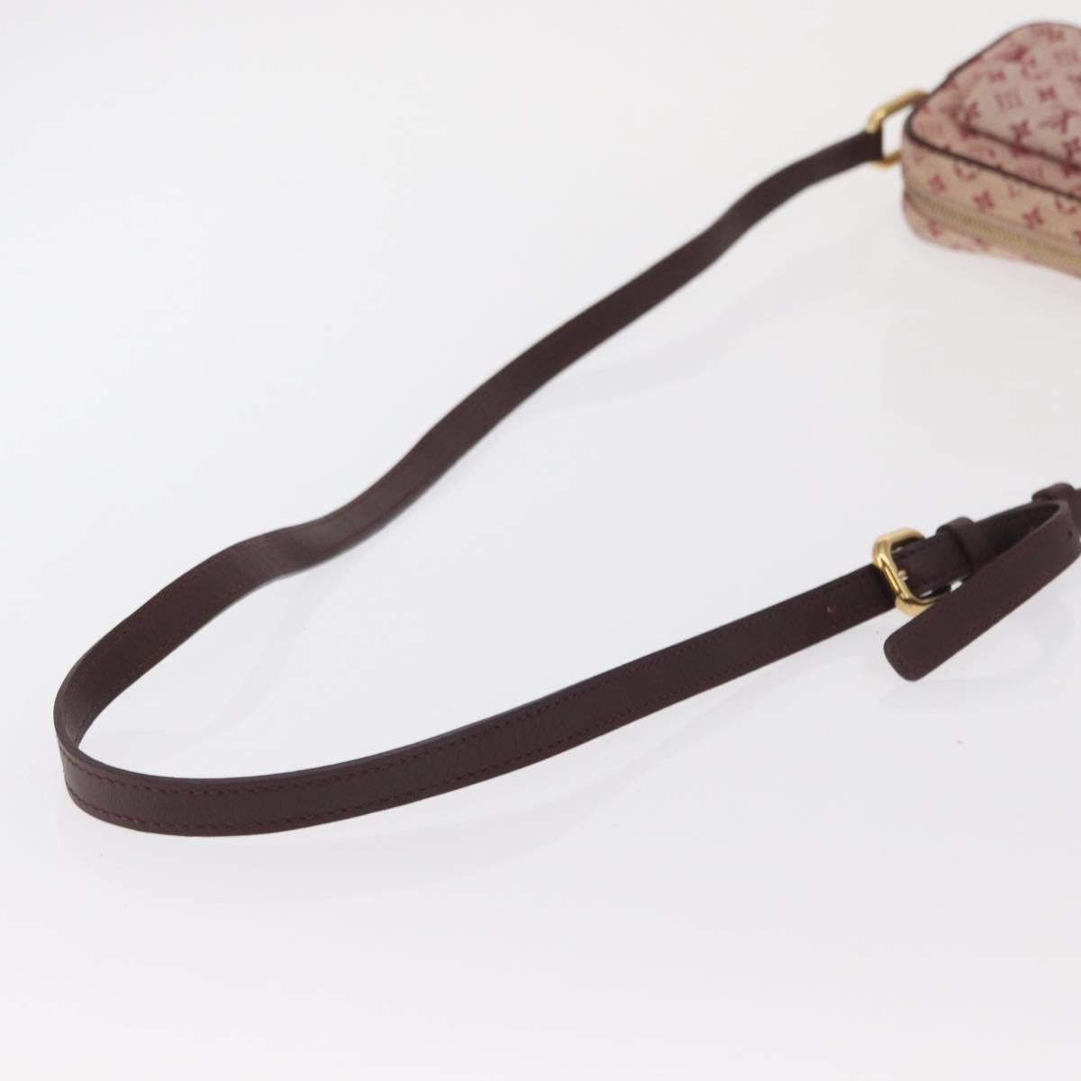 LOUIS VUITTON Monogram Mini Juliet MM Shoulder Bag Red M92219 LV Auth ka1957