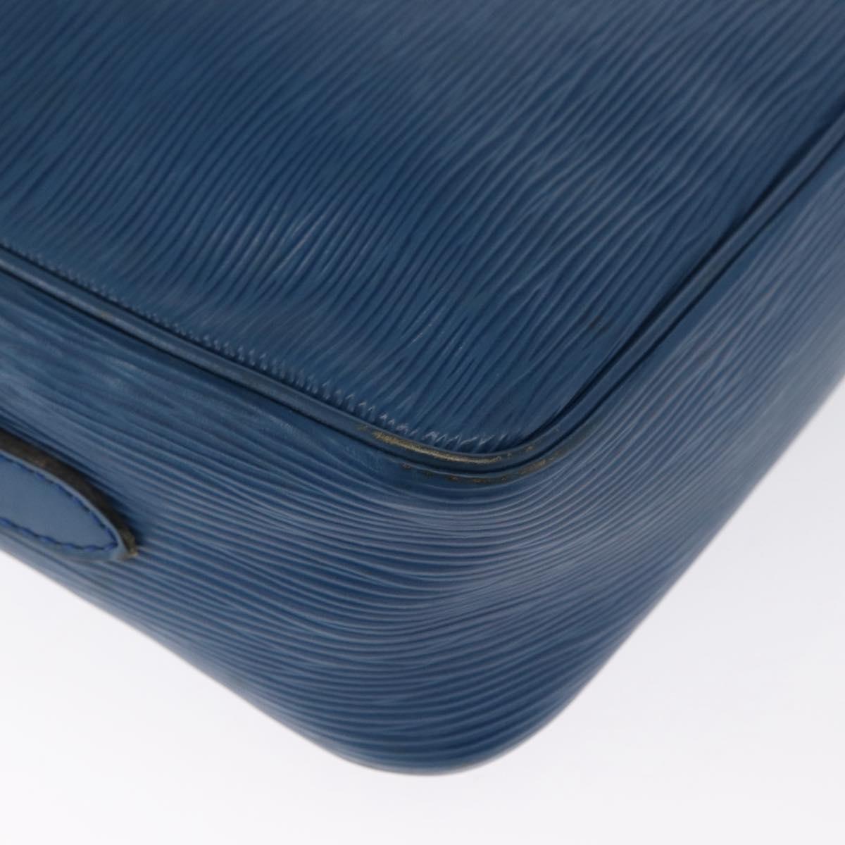 LOUIS VUITTON Epi Trocadero 27 Shoulder Bag Blue M52315 LV Auth ka1958