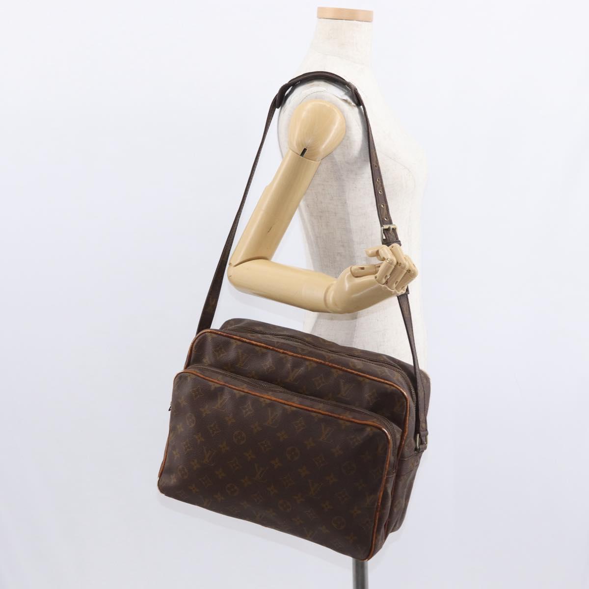 LOUIS VUITTON Monogram Migra Tour Shoulder Bag No.201 LV Auth ka197