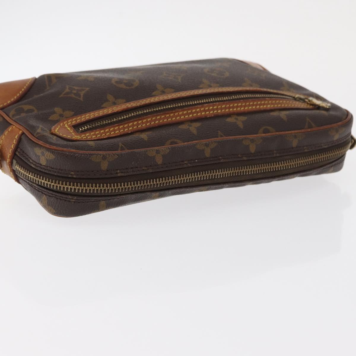 LOUIS VUITTON Monogram Marly Dragonne GM Clutch Bag M51825 LV Auth ka1970