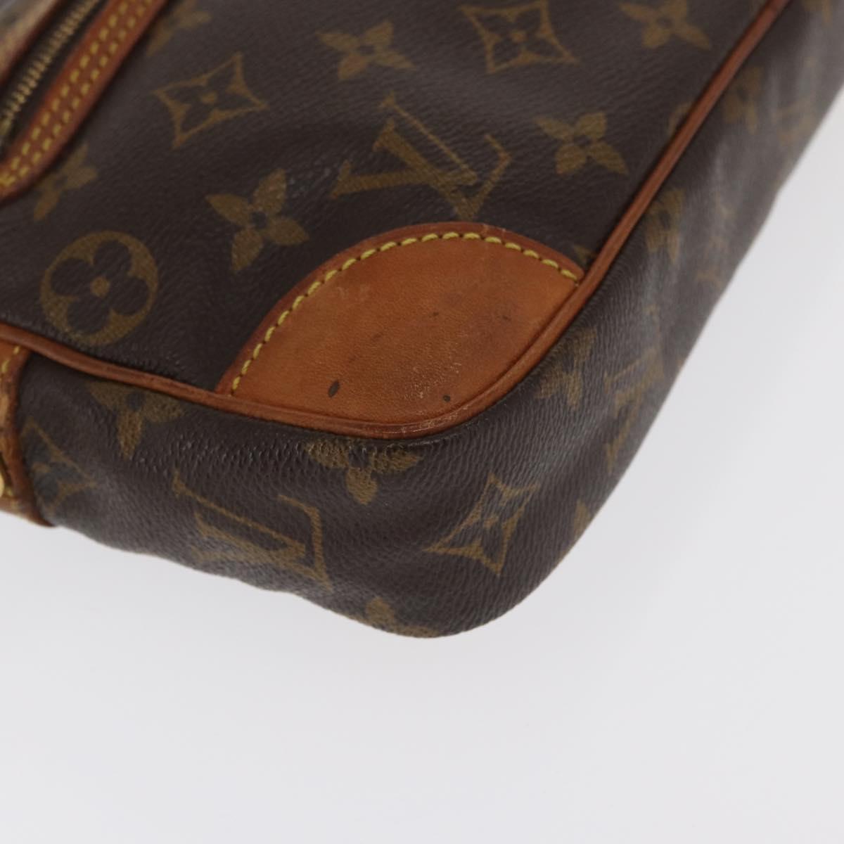 LOUIS VUITTON Monogram Marly Dragonne GM Clutch Bag M51825 LV Auth ka1970