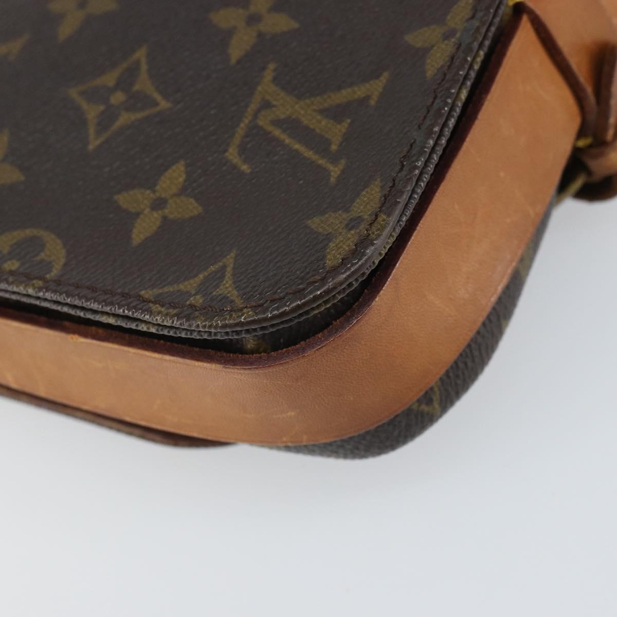 LOUIS VUITTON Monogram Cartouchiere PM Shoulder Bag M51254 LV Auth ka1976
