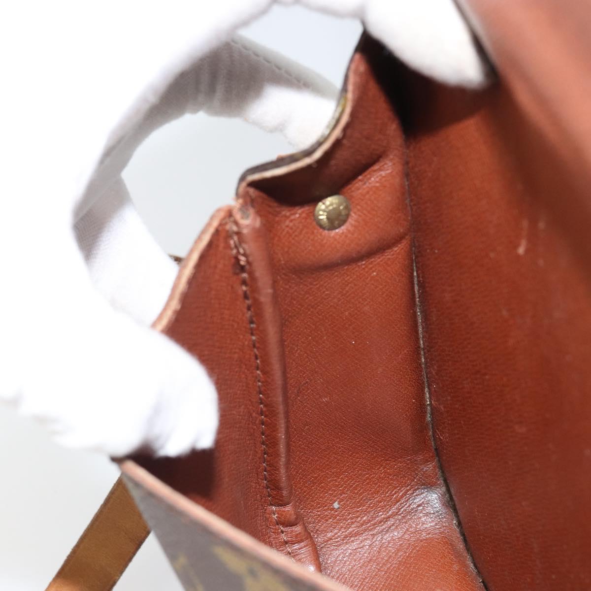 LOUIS VUITTON Monogram Cartouchiere PM Shoulder Bag M51254 LV Auth ka1976