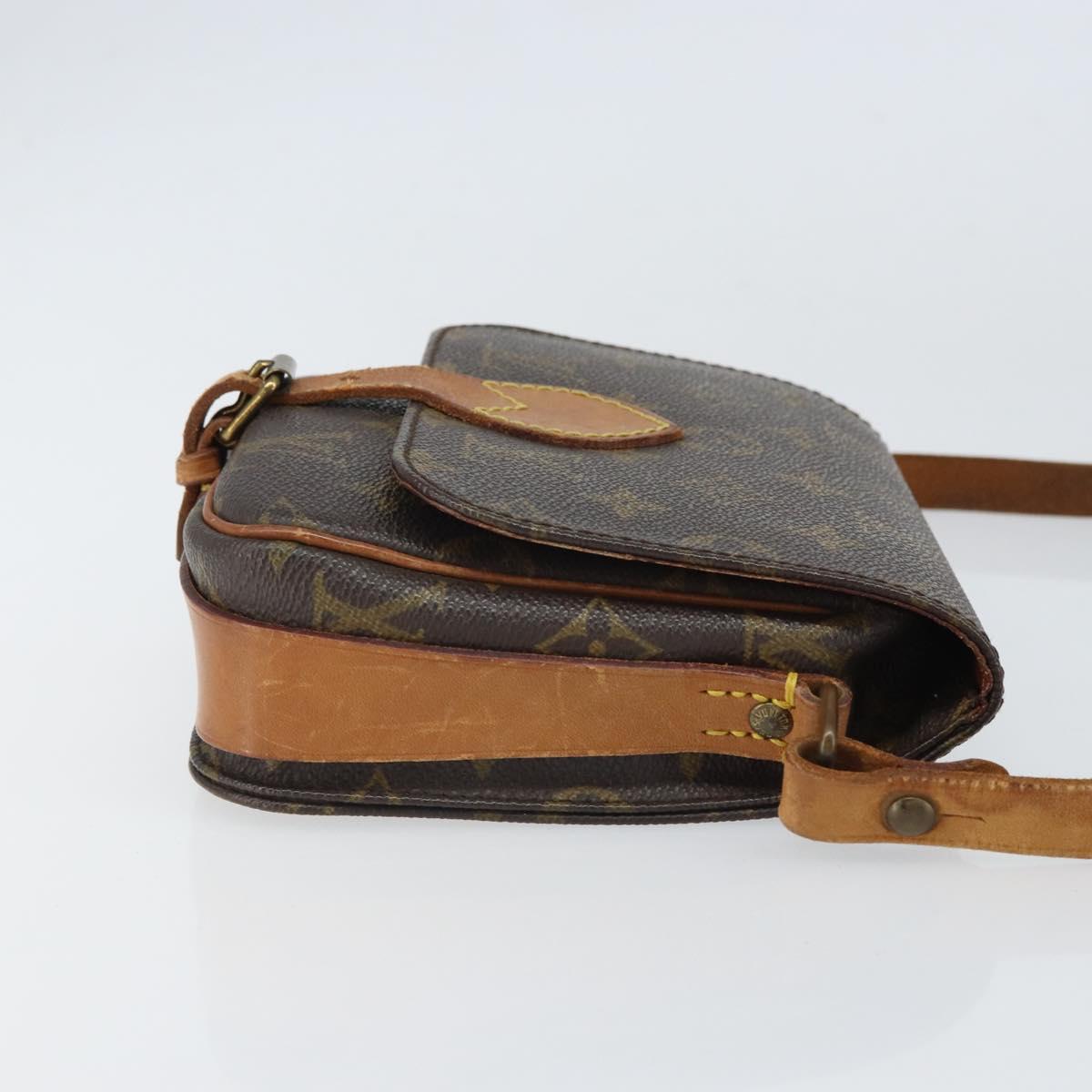 LOUIS VUITTON Monogram Cartouchiere PM Shoulder Bag M51254 LV Auth ka1976