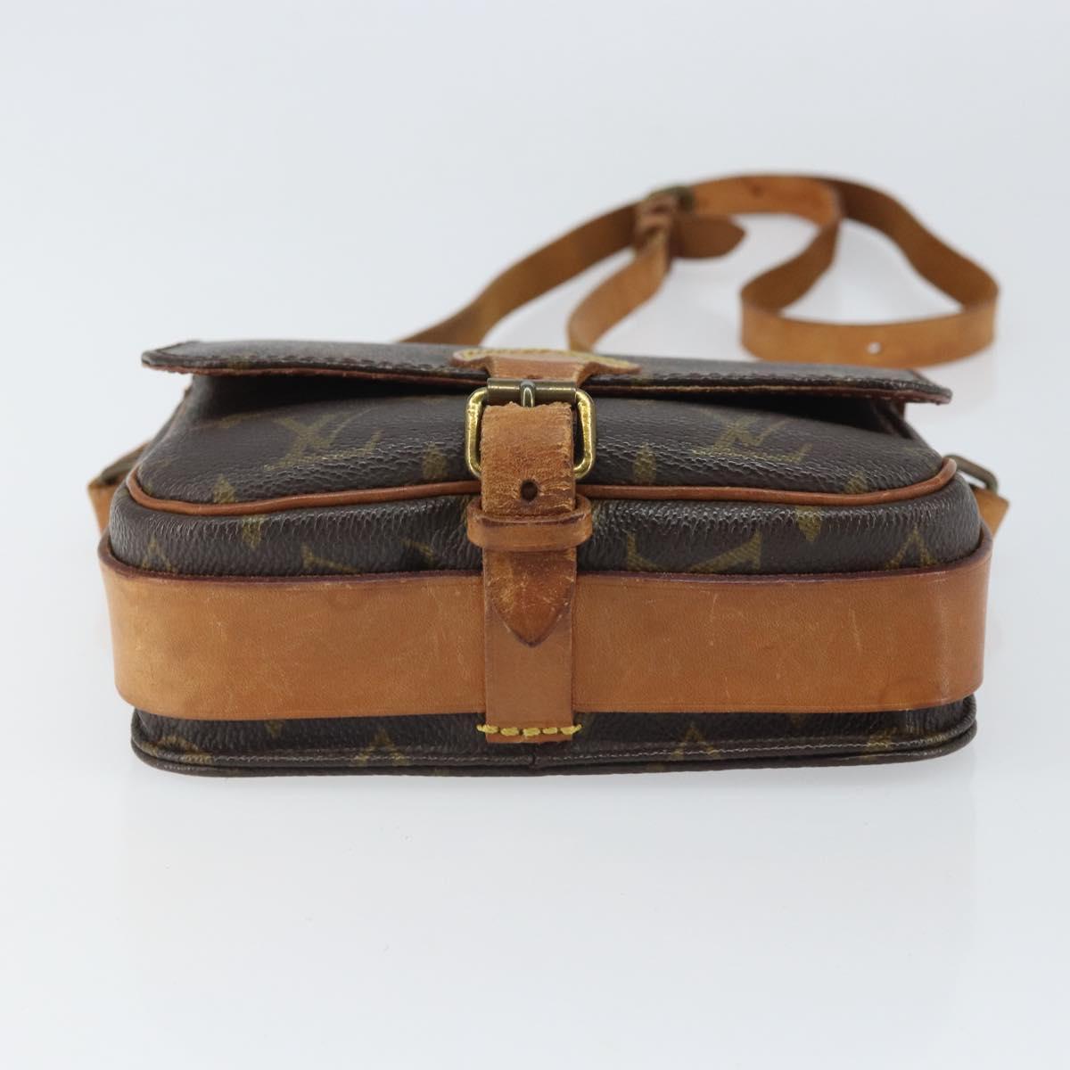 LOUIS VUITTON Monogram Cartouchiere PM Shoulder Bag M51254 LV Auth ka1976