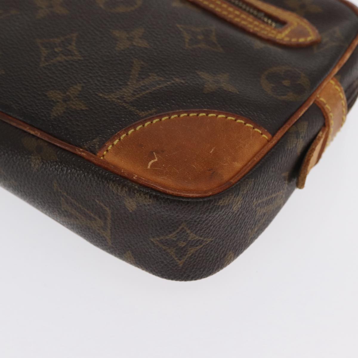 LOUIS VUITTON Monogram Marly Dragonne GM Clutch Bag M51825 LV Auth ka1979