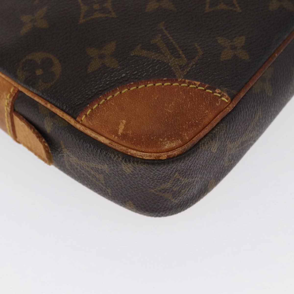 LOUIS VUITTON Monogram Marly Dragonne GM Clutch Bag M51825 LV Auth ka1979