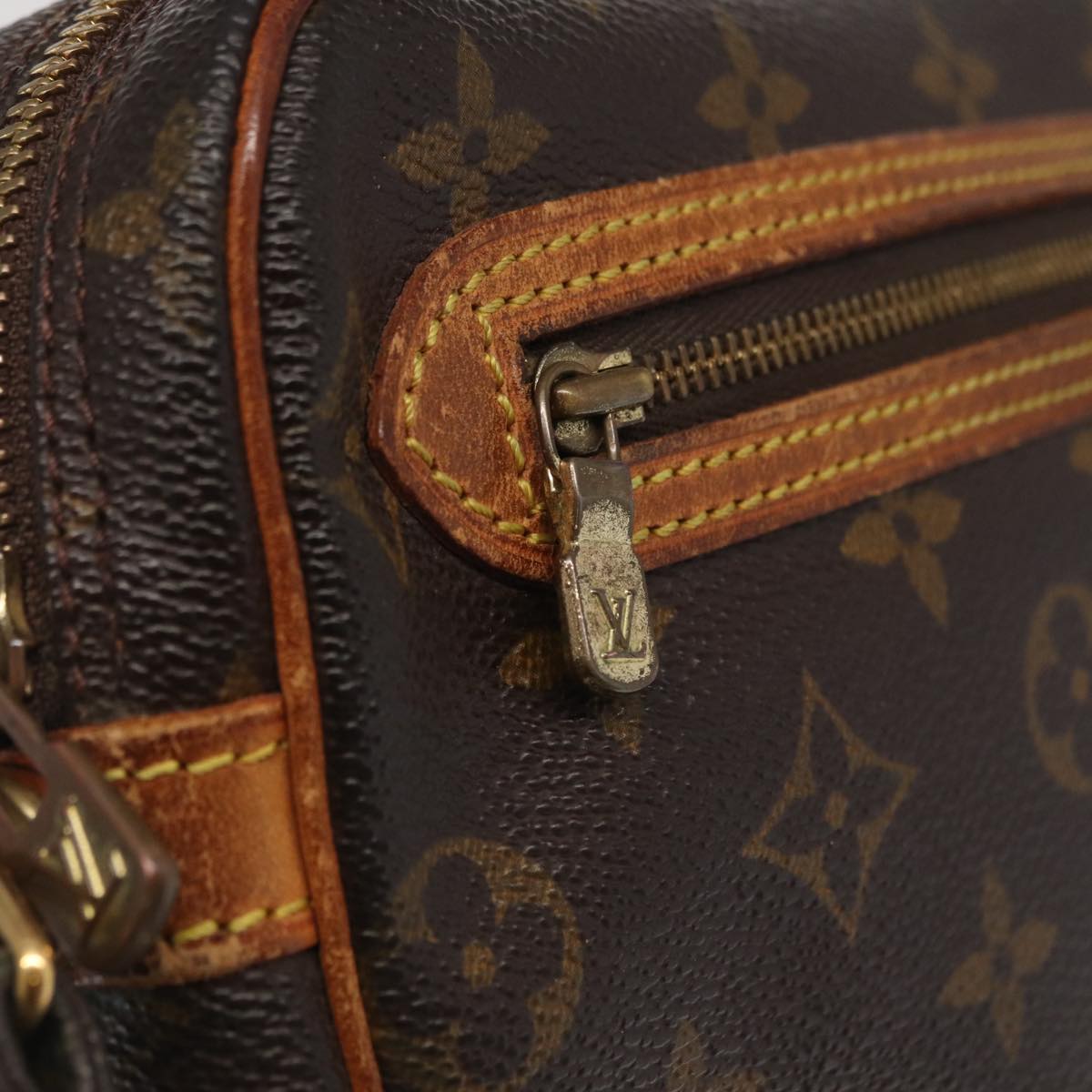 LOUIS VUITTON Monogram Marly Dragonne GM Clutch Bag M51825 LV Auth ka1979