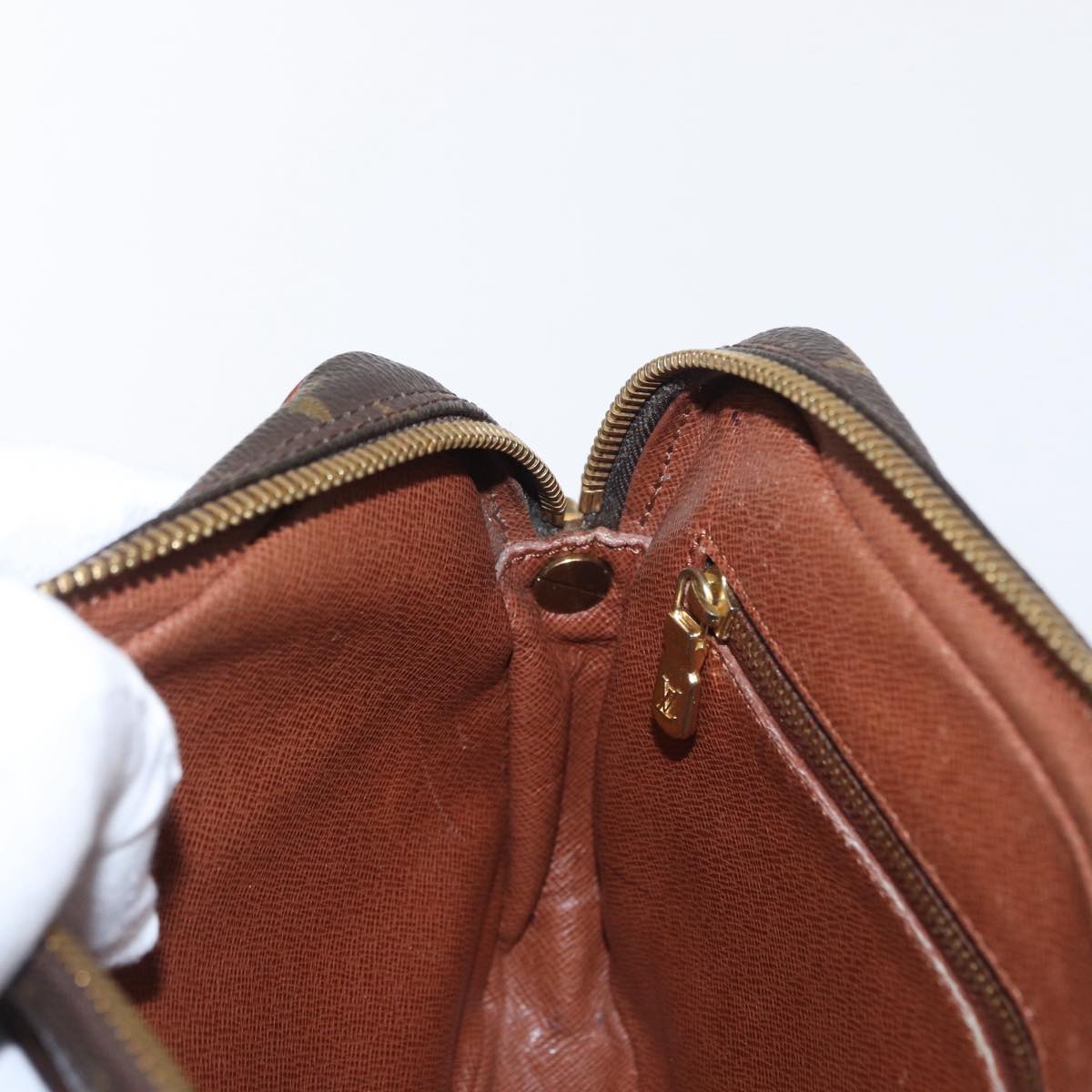 LOUIS VUITTON Monogram Marly Dragonne GM Clutch Bag M51825 LV Auth ka1979