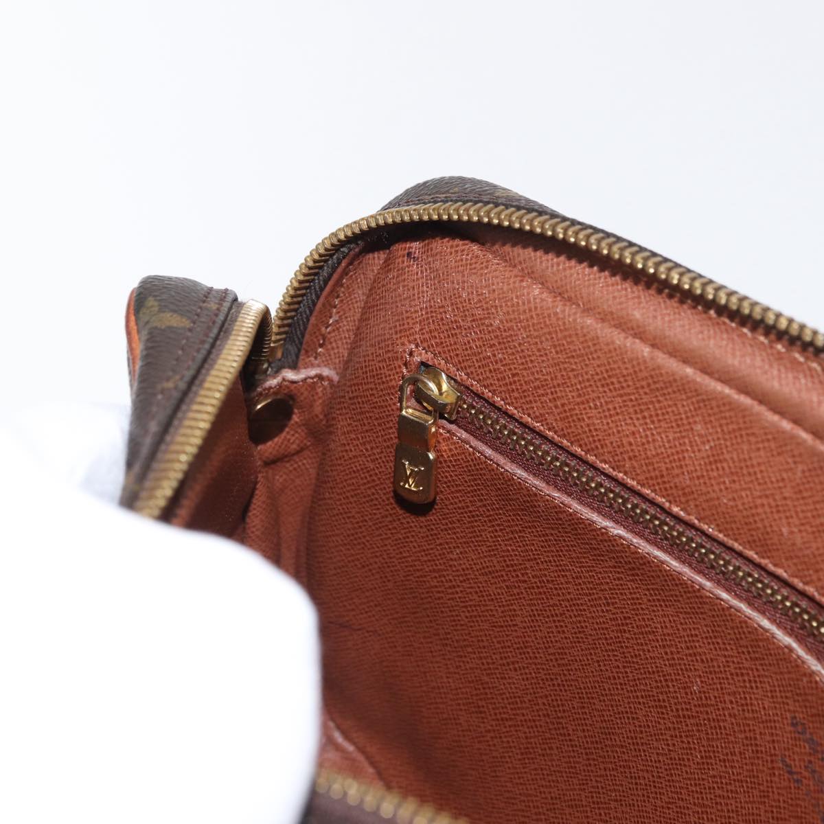 LOUIS VUITTON Monogram Marly Dragonne GM Clutch Bag M51825 LV Auth ka1979