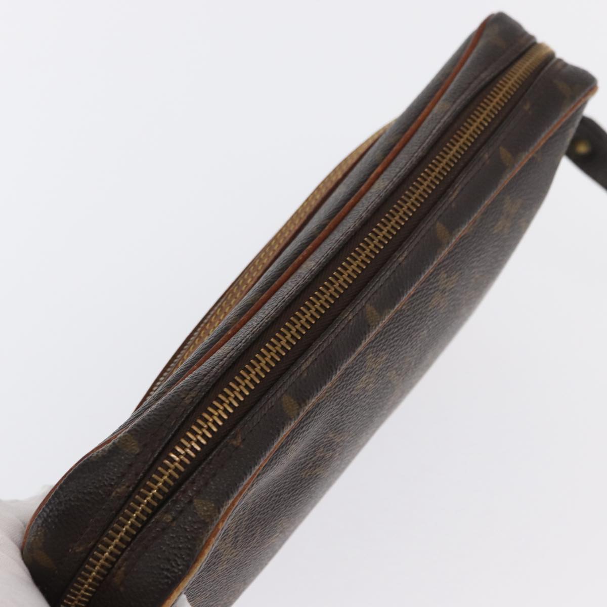 LOUIS VUITTON Monogram Marly Dragonne GM Clutch Bag M51825 LV Auth ka1979