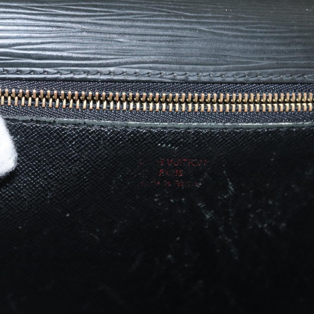 LOUIS VUITTON Epi Monceau 28 Hand Bag Black M52122 LV Auth ka1983