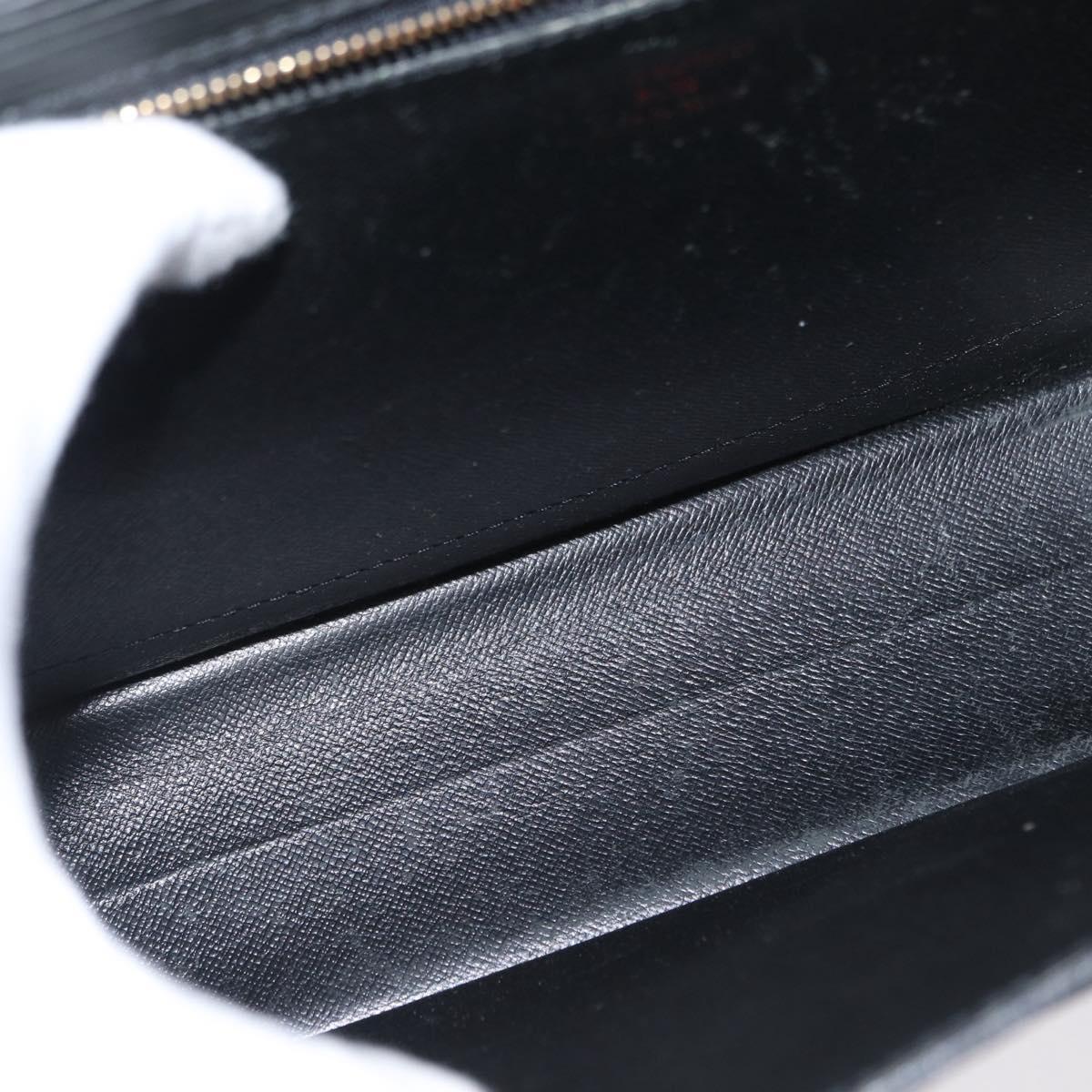 LOUIS VUITTON Epi Monceau 28 Hand Bag Black M52122 LV Auth ka1983