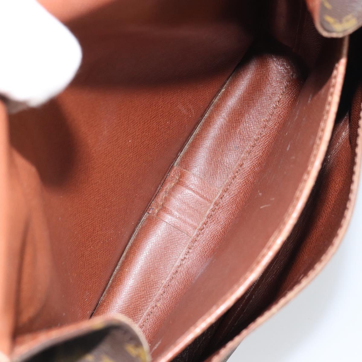 LOUIS VUITTON Monogram Cartouchiere MM Shoulder Bag M51253 LV Auth ka1989