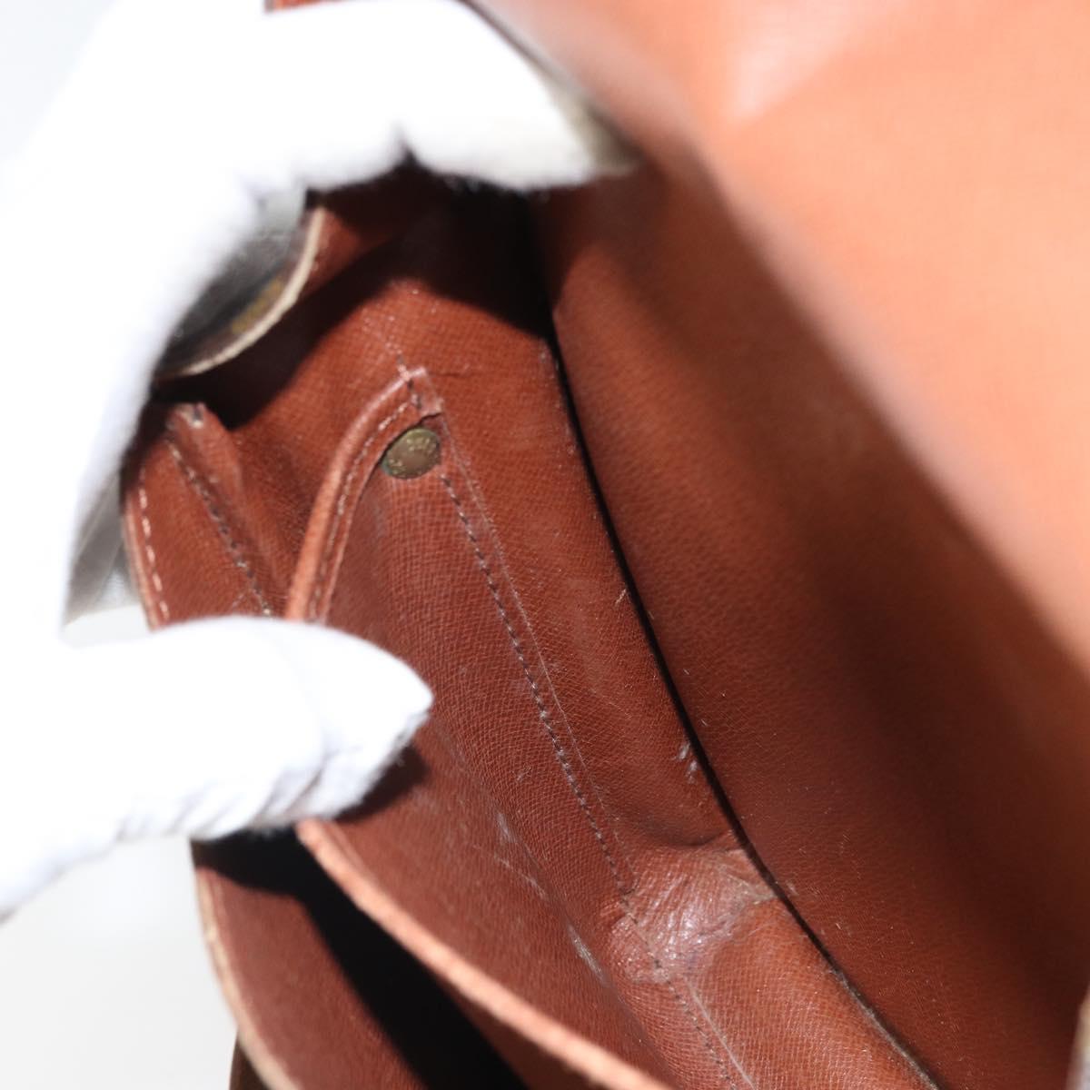 LOUIS VUITTON Monogram Cartouchiere MM Shoulder Bag M51253 LV Auth ka1989