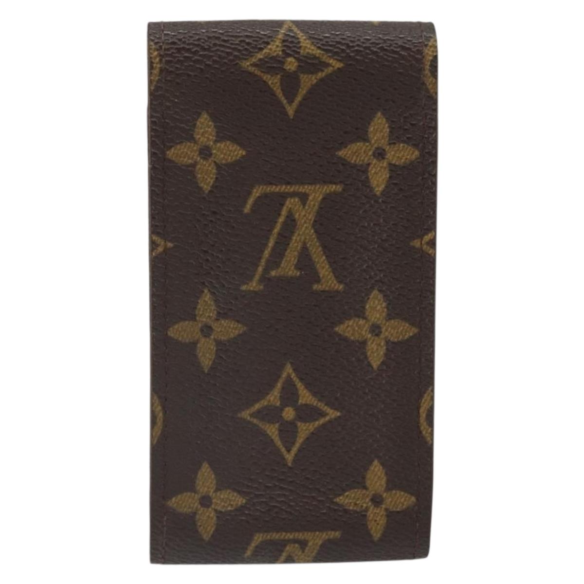 LOUIS VUITTON Monogram Etui Cigarette Case M63024 LV Auth ka2007