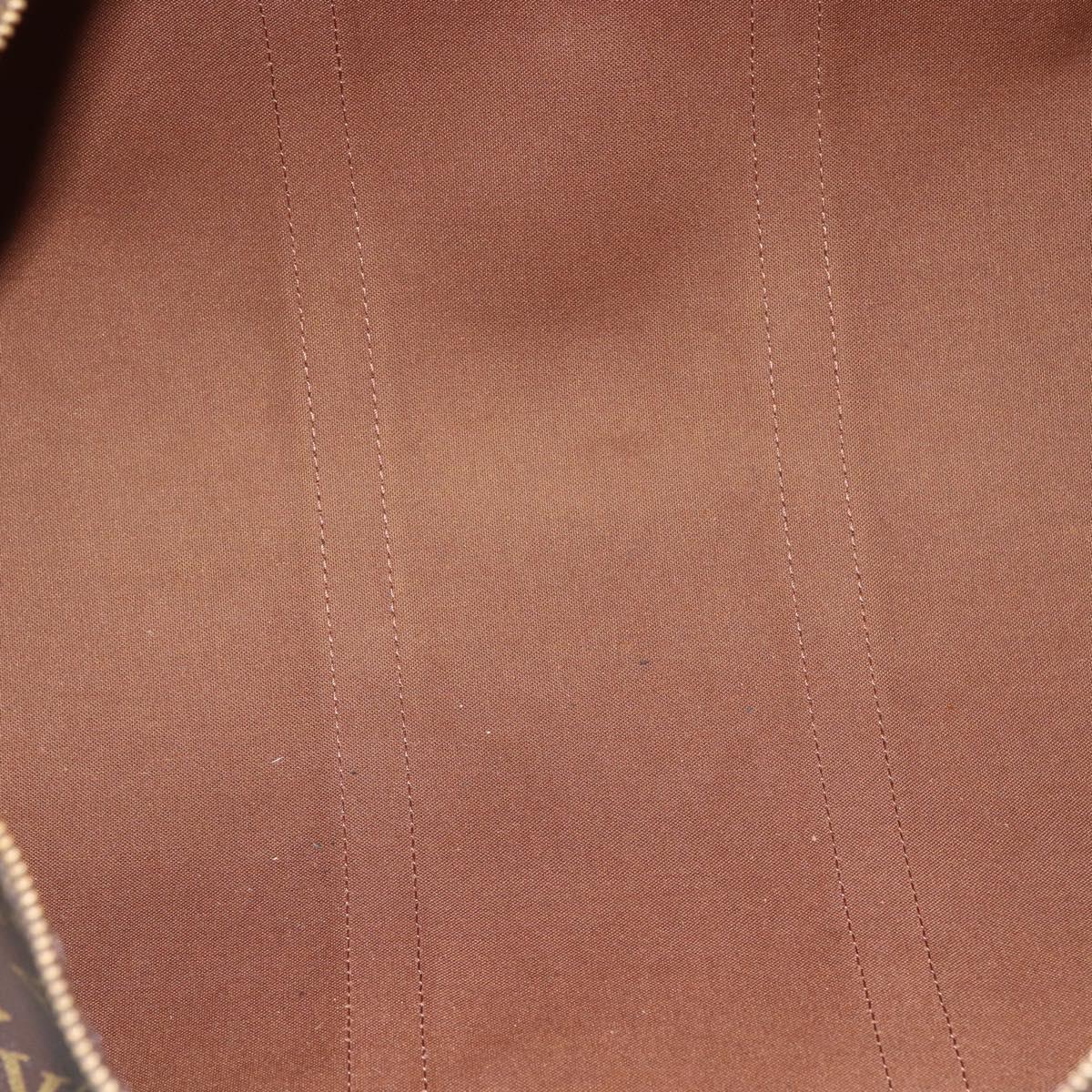 LOUIS VUITTON Monogram Keepall 55 Boston Bag M41424 LV Auth ka2011