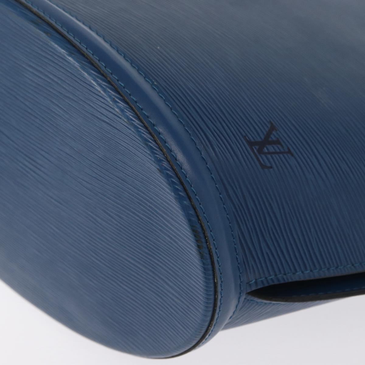 LOUIS VUITTON Epi Saint Jacques Shopping Shoulder Bag Blue M52275 LV Auth ka2040