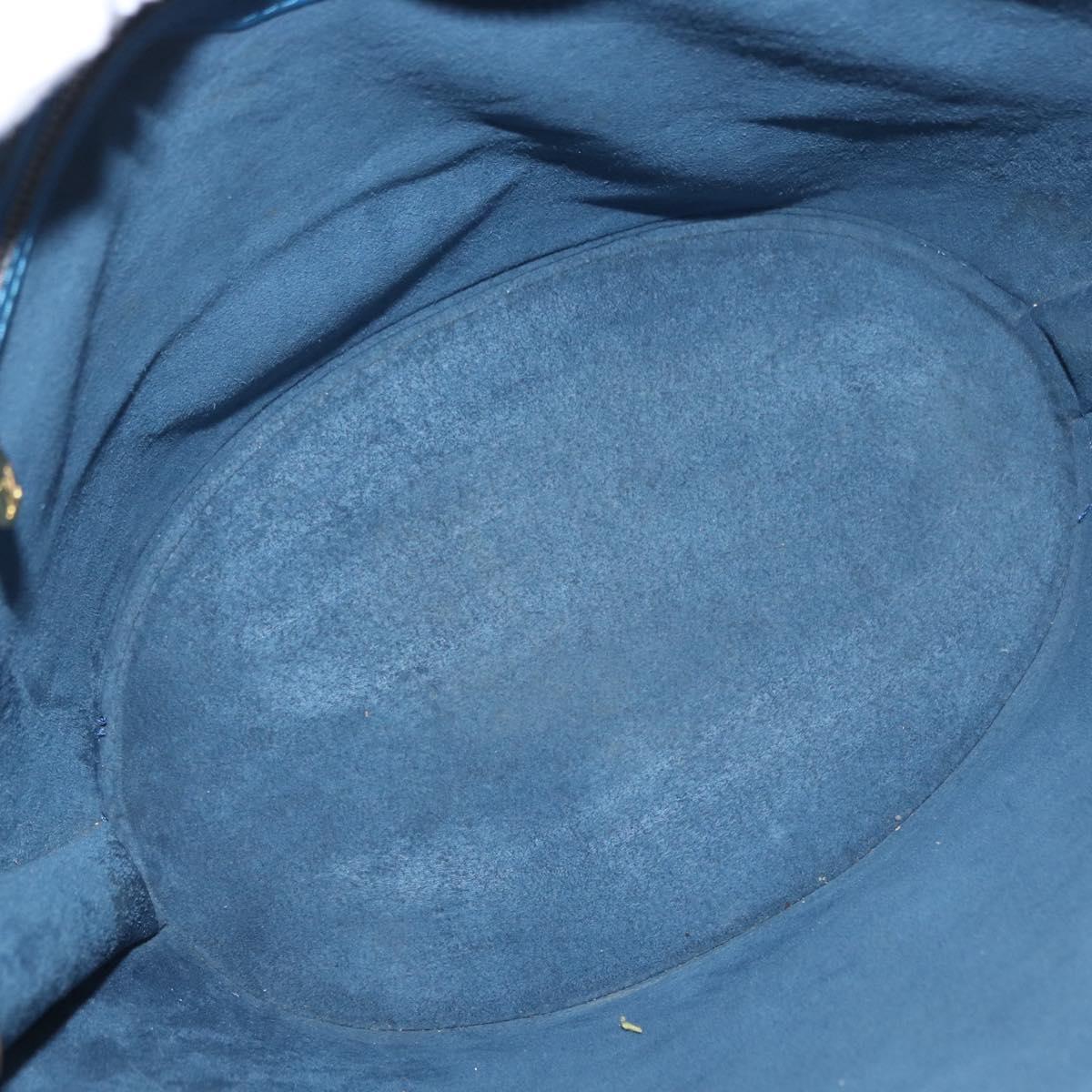 LOUIS VUITTON Epi Saint Jacques Shopping Shoulder Bag Blue M52275 LV Auth ka2040