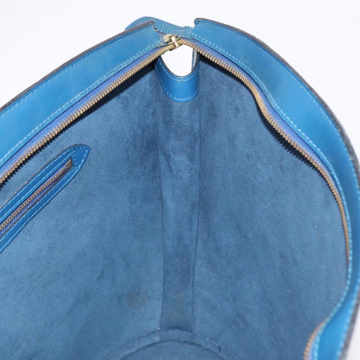 LOUIS VUITTON Epi Saint Jacques Shopping Shoulder Bag Blue M52275 LV Auth ka2040