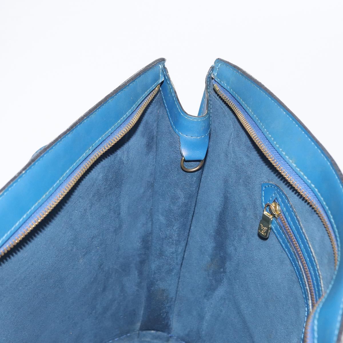 LOUIS VUITTON Epi Saint Jacques Shopping Shoulder Bag Blue M52275 LV Auth ka2040